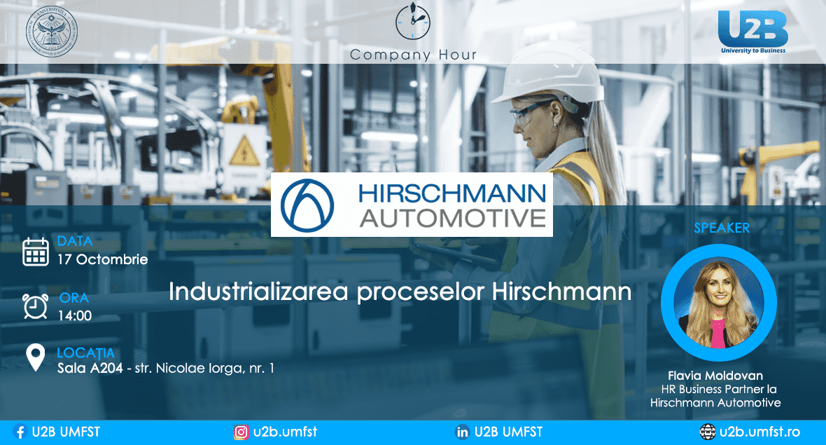 Hirschmann: Industrializarea proceselor Hirschmann